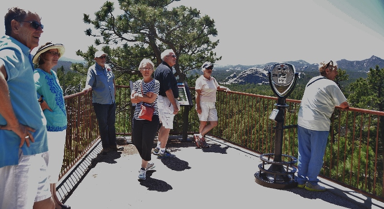 at the norbeck overlook